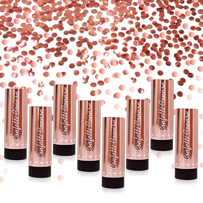 KDPATFAV Party Confetti for Wedding Birthday Graduation Baby Shower Anniversary Christmas New Years Kids Fun Party Supplies Decorations and Favors Rose Gold - Image 3