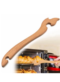 SYOSI SYOSI Wooden Oven Rack Puller Stick, Oven Rack Push Pull Puller Tool with Longer Handle Pull Out Hot Racks, Prevent Scalding Toaster Oven Accessories Ideal for Kitchen Oven, Toaster oven, Air fryer  - Image 1