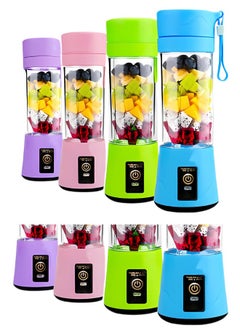 Generic Mini Electric Blender & Portable Juicer Cup – Fresh Juice on the Move – Perfect for Smoothies – 2-in-1 Compact Electric Blender stainless steel  - Image 3