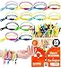 UpBrands 96 Party Favors for Kids Easter Egg Stuffers Friendship Zipper Bracelets 75 Stress Relief Fidget Toys Kit for Valentines Birthday Goodie Bags Easter Egg Fillers Classroom Rewards - Image 2