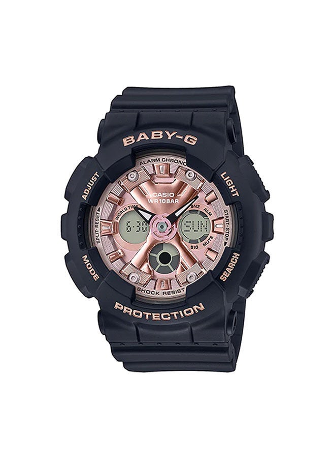 كاسيو ساعة يد من الراتينغ بعقارب ورقمي BA-130-1A4DR - Image 1