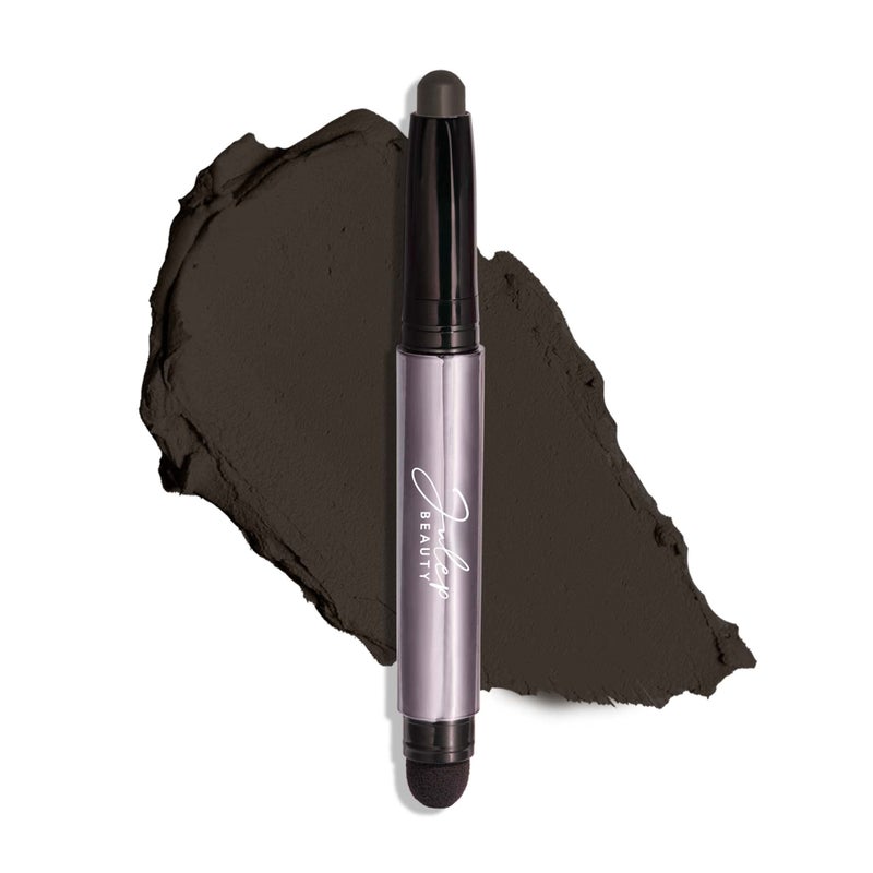 Julep Julep Eyeshadow 101 CreamtoPowder Waterproof Shadow Stick  Charcoal Matte  LongLasting CreaseProof Dark Grey Matte Cream Eyeshadow with Builtin Smudger