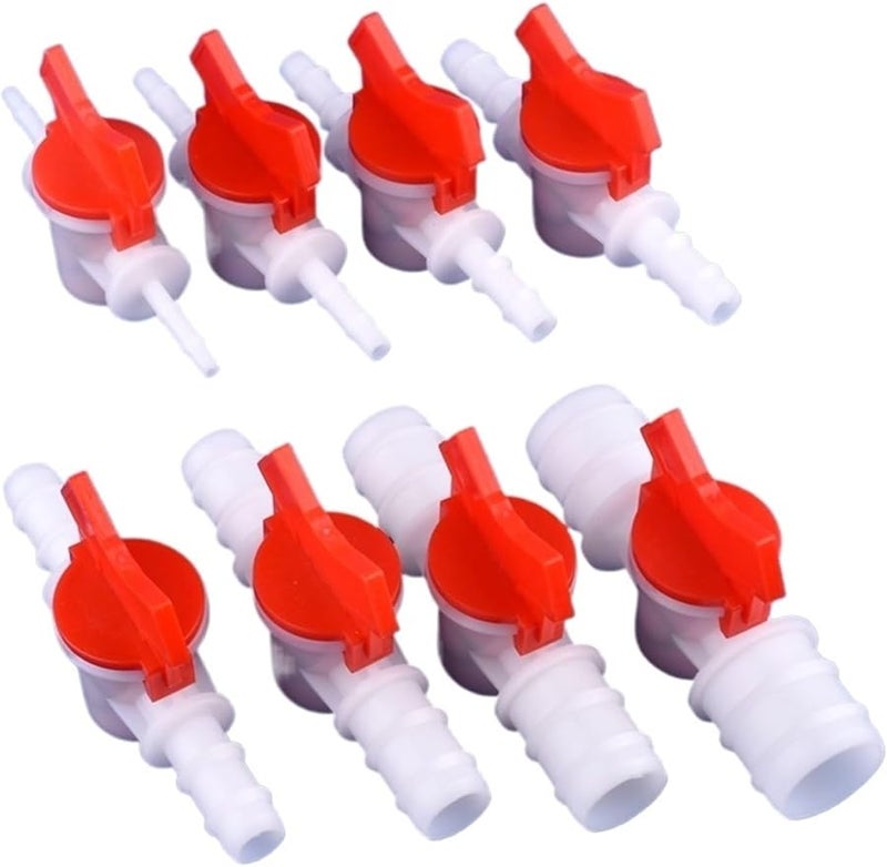 5 Pieces 16 16mm POM Ball Valve Drip Irrigation Hose Connector For Garden Aquarium Air Pump - Image 2