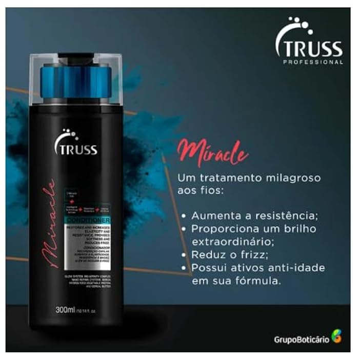 TRUSS Miracle Conditioner 300ml 10.14 fl. oz. - Image 4