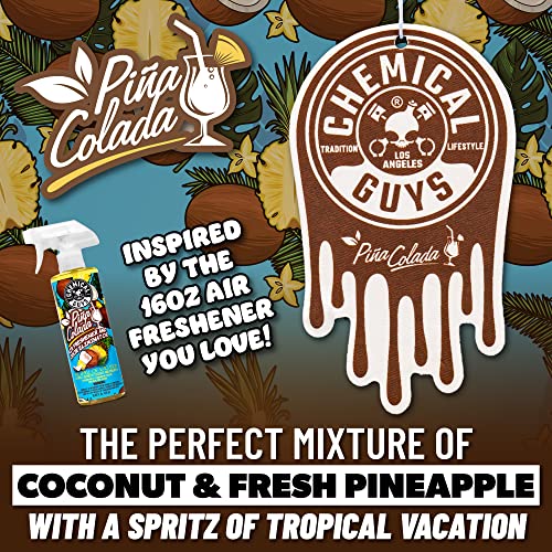 Chemical Guys Hanging Air Freshener, Variety Scent Pack 12 Pack, Great for Cars, Trucks, SUVs, RVs, Home, Garage, Workspace, Dorm Room & More (4 x 3 Packs, Black Frost, Cherry, Pina Colada) - AIR40404 - Image 4