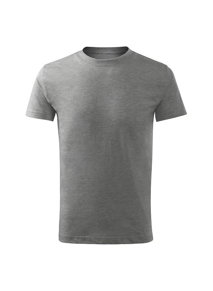 PRINTSHOP4ME 10 pcs Adult Round Neck Combed Men's T Shirt 190 GSM Pure Cotton Basic Colors  - Image 2