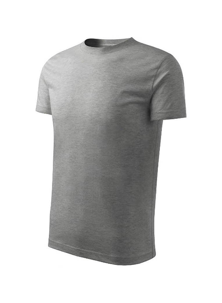PRINTSHOP4ME 10 pcs Adult Round Neck Combed Men's T Shirt 190 GSM Pure Cotton Basic Colors  - Image 4
