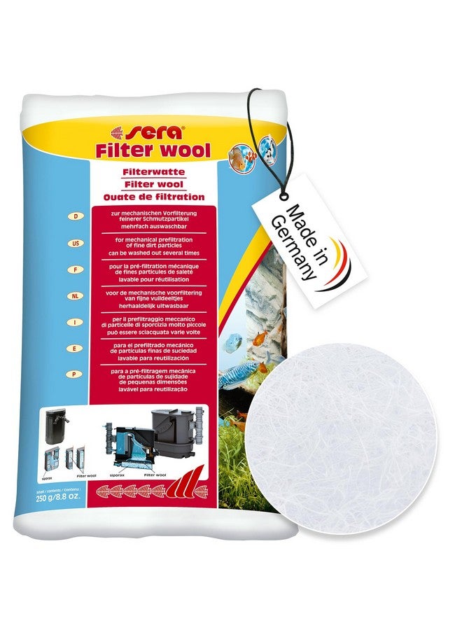سيرا فلتر صوف سيرا | فلتر ميكانيكي مسبق لتحسين صفاء مياه حوض السمك | قابل لإعادة الاستخدام وصديق للبيئة | متوافق مع جميع المرشحات | مناسب لأحواض المياه العذبة والمالحة | سهل الصيانة | عالي السعة - Image 1