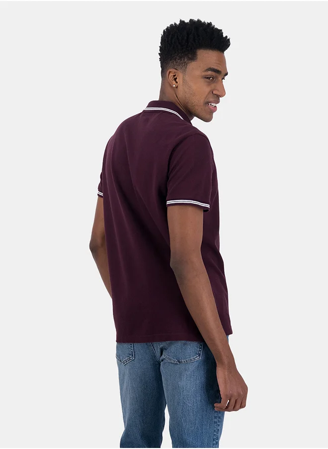 American Eagle Tipped Polo