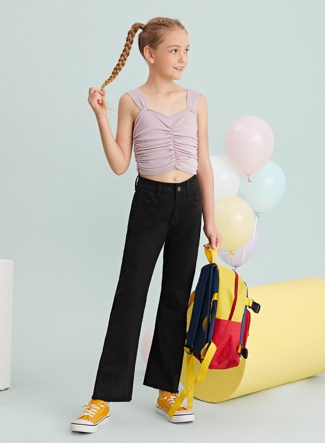 KOTTY Girls Regular Fit Solid Jeans Jade - Image 4