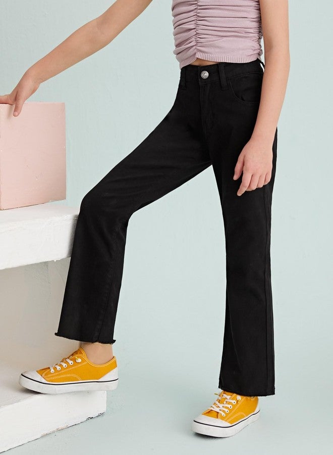 KOTTY Girls Regular Fit Solid Jeans Jade - Image 3