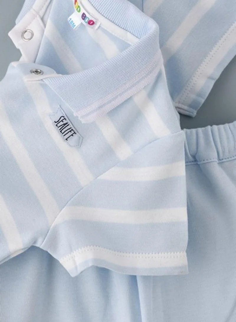 Boo Boo Infant Submarine Printed T-Shirt & Pants Set