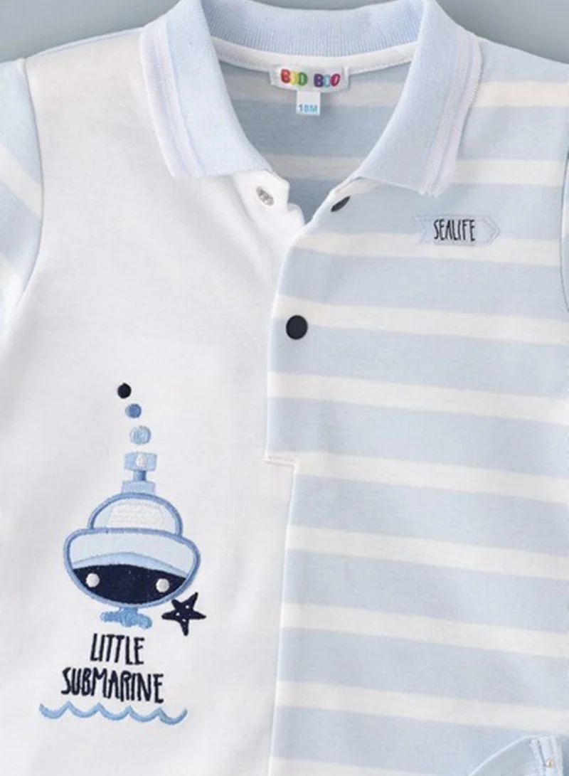Boo Boo Infant Submarine Printed T-Shirt & Pants Set