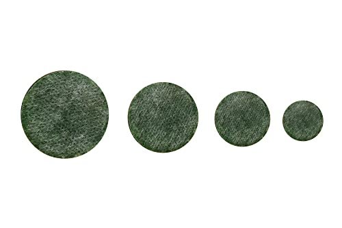 Shepherd Hardware 9423 Self-Adhesive Felt Surface Protection Pads, Assorted Sizes, 46-Count, Green - Image 4