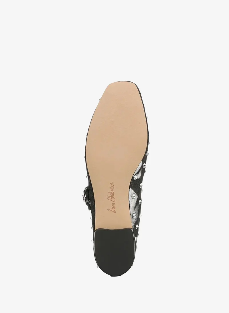 Sam Edelman BLACK Michaela Shine Mary Jane Flat for Women | Best Price UAE