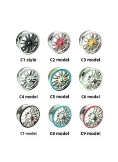 1/10 Flat Running Motor Car/racing Car/oil Car/tram/HSP 94123/94122 Applicable Racing Tire-Color:With C Hub, Note The Style