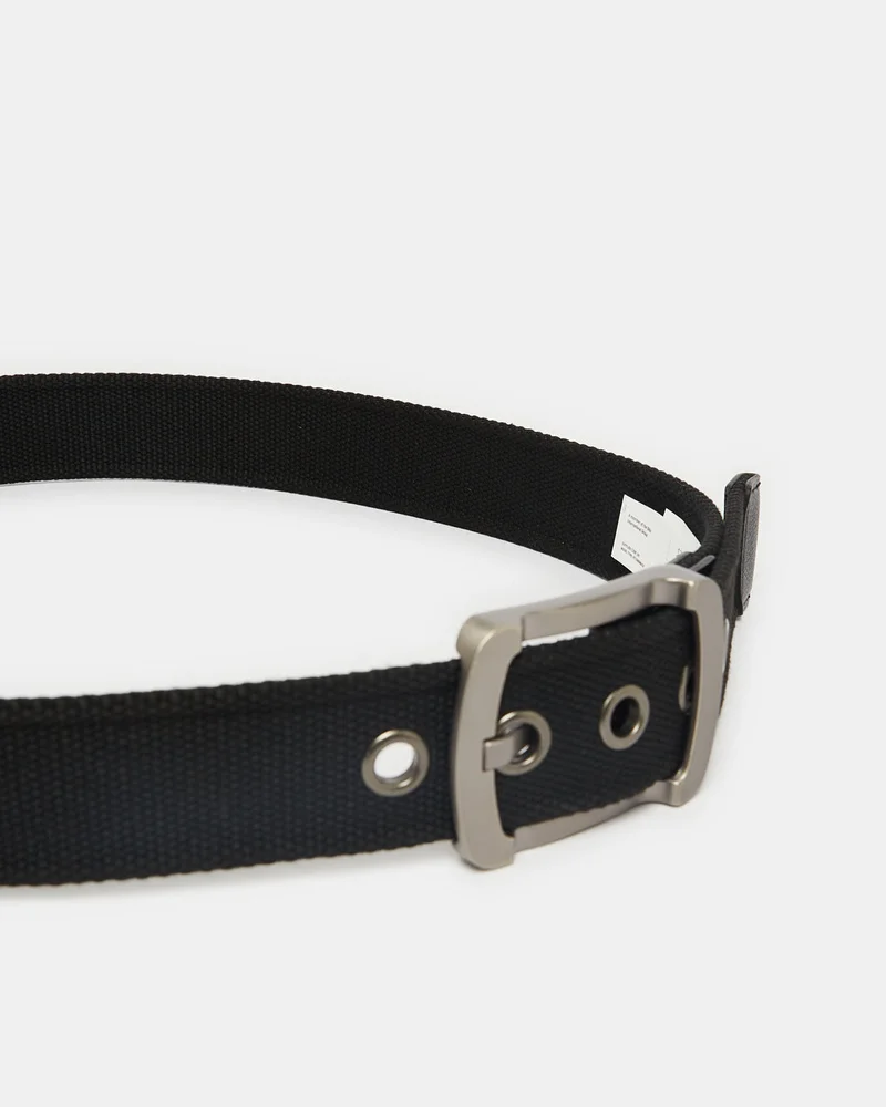 REDTAG Men Black Elastic Belt