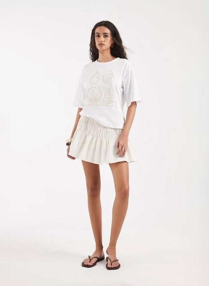 VERO MODA Women's VMSOFIA Mid-Waist Mini Woven Skirt - Image 3