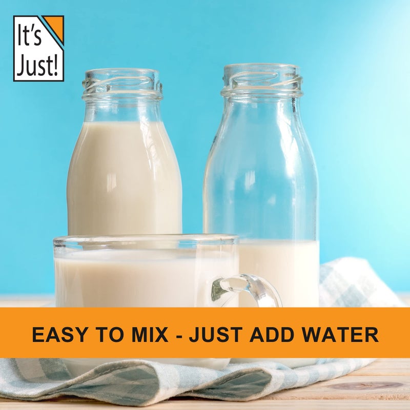 It's Just! It's Just - Whole Milk Powder, 2lbs, rBST/rBGH Hormone Free, Shelf Stable, Just Add Water, Made in USA, Dry Milk Powder, 32oz - Image 5
