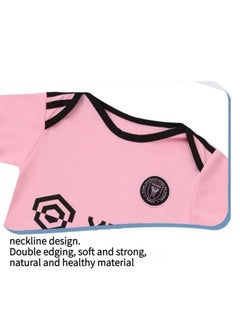 M MIAOYAN M MIAOYAN baby football uniform men and women infant jersey Argentina Messi C Rombappe jumpsuit jersey  - Image 2