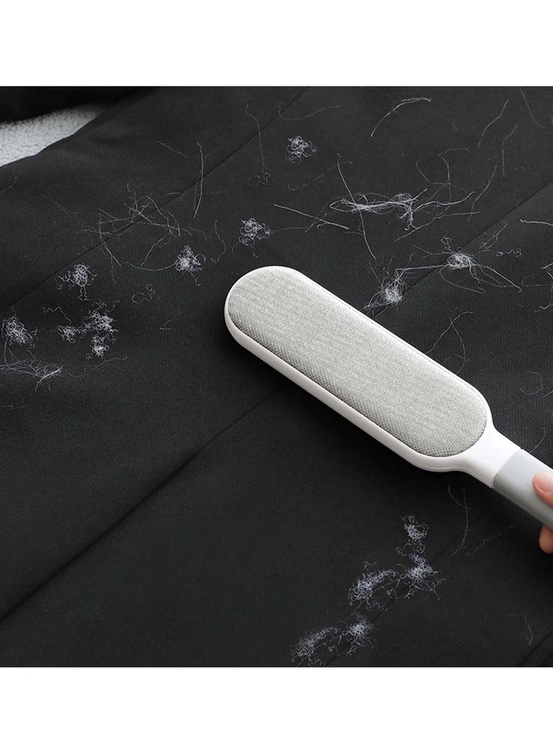 SYOSI Pet Hair Remover Brush Upgrade Design With Self Cleaning Base Improved Handle Efficient Cat Fur Removal Tool with Double Sides for Pet Hair Clothes and Furniture - Image 5