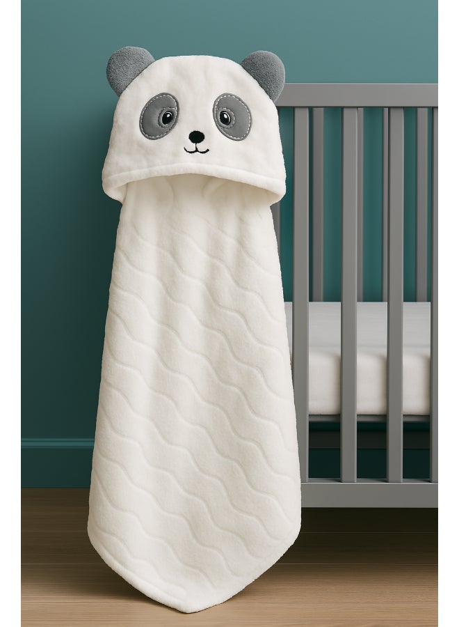 كايندر فالي منشفة على شكل عباءة بغطاء للرأس - باندا - Image 5