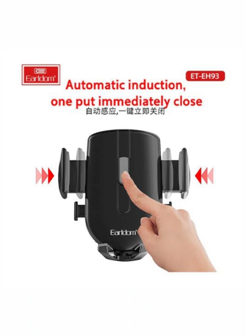 Earldom ET-EH93 Portable Car Phone Holder 360 Degree Rotation with Suction Cup for Windshield Dashboard Compatible with All Phones - Image 3