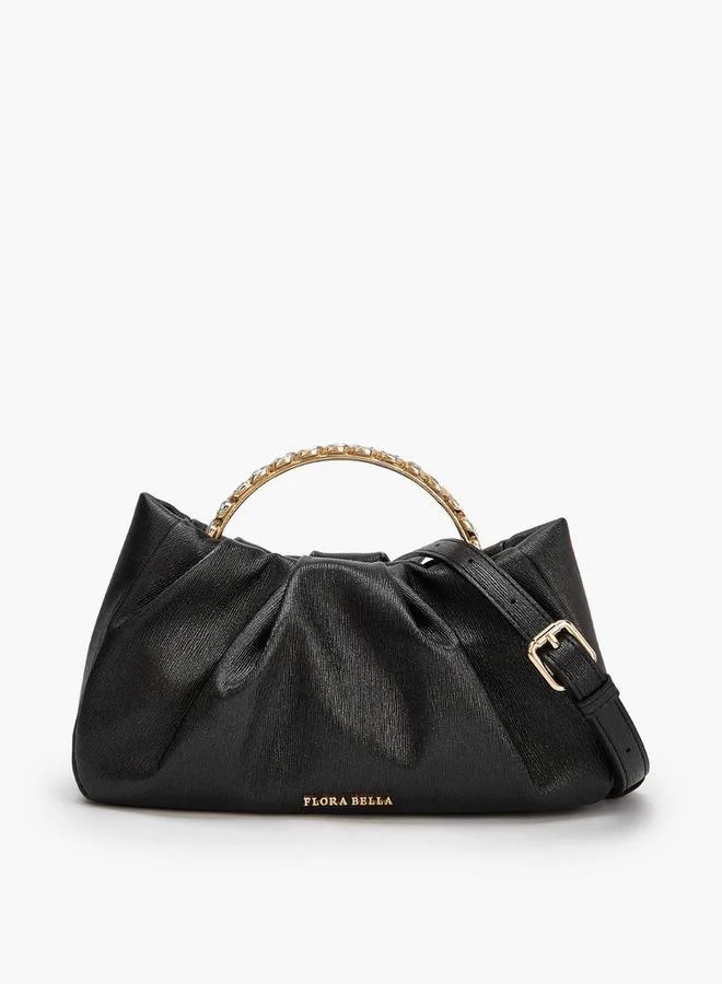 Flora Bella By Shoexpress Flora Bella Crossbody Bag with Detachable Shoulder Strap Ramadan Collection