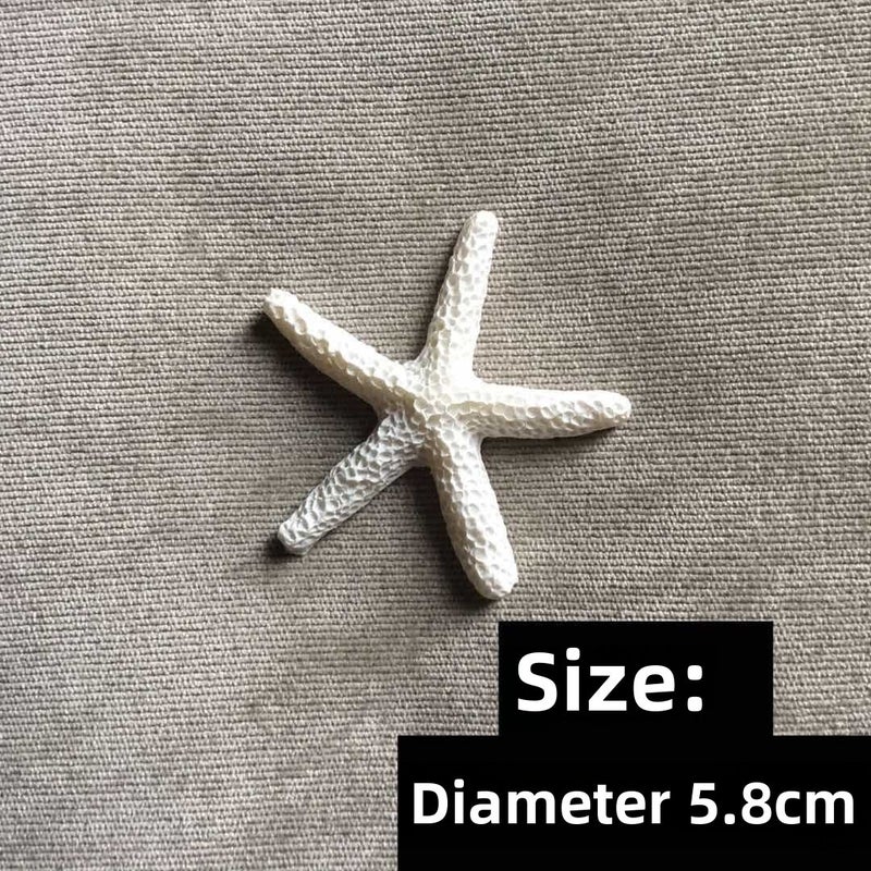 Generic Resin Starfish Mediterranean Style Aquarium Decor 5.8c starfish 