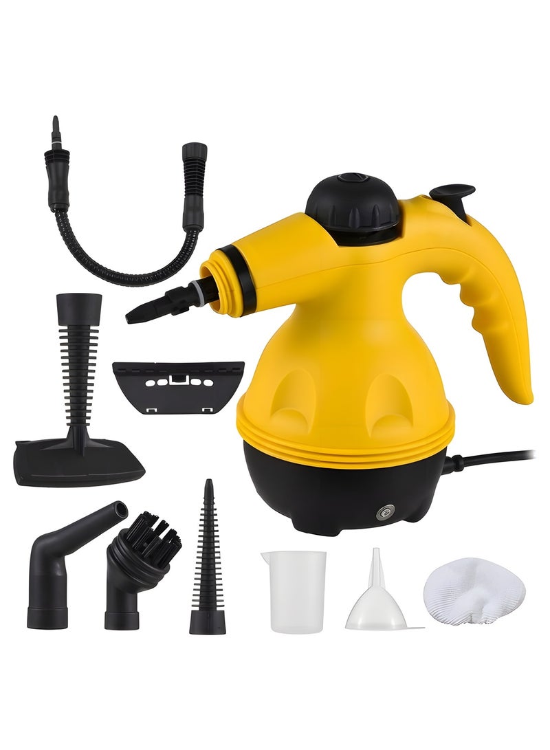 Beauenty Portable Handheld Steam Cleaner 1000W Multifunctional High Temperature Pressurized Steam Cleaning Machine with 9PCS Accessory for Kitchen Sofa Bathroom Car Window - Image 1