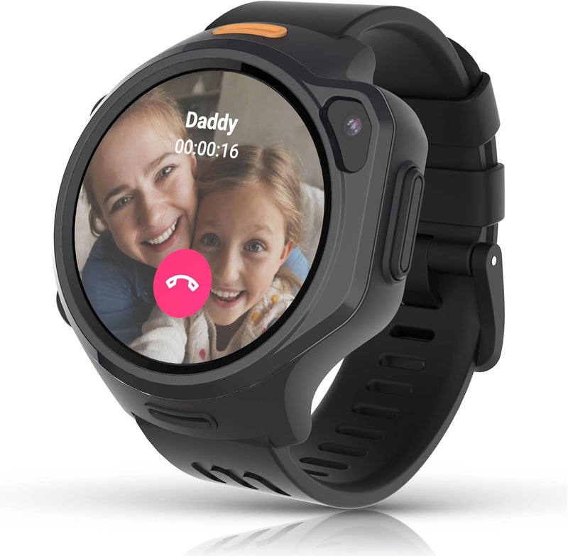 myFirst Fone R2 Kids Smartwatch with eSIM Video Calls Messaging Real-Time GPS Tracking SOS Button Safety Alerts School Mode Music Player Ages 5-12, For USA & Canada Gift for Boys & Girls (Acai Purple) - Image 1