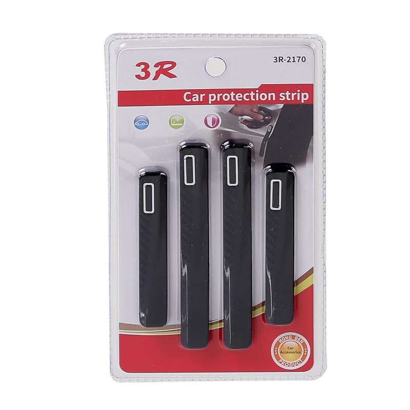 Autokaar Car Door Edge Guard Scratch Protector Moulding Black Carbon Fibre Design3R Universal for Citroen C3/C3 Aircross/C5 - Image 5