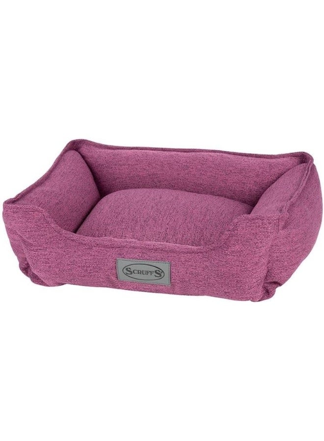 Scruffs Manhattan Box Dog Bed S-PURPLE - Image 1