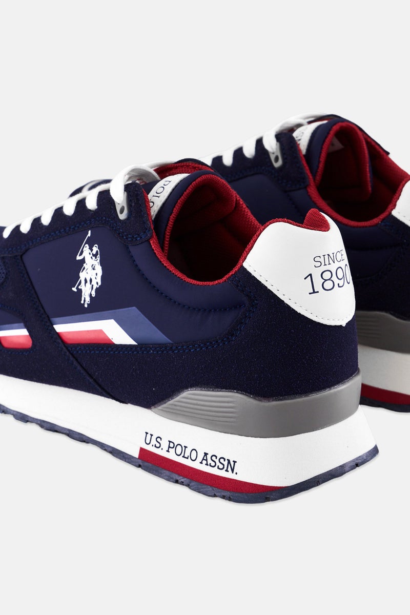 U.S. Polo Assn. Men Lace Up Casual Shoes, Navy  - Image 2
