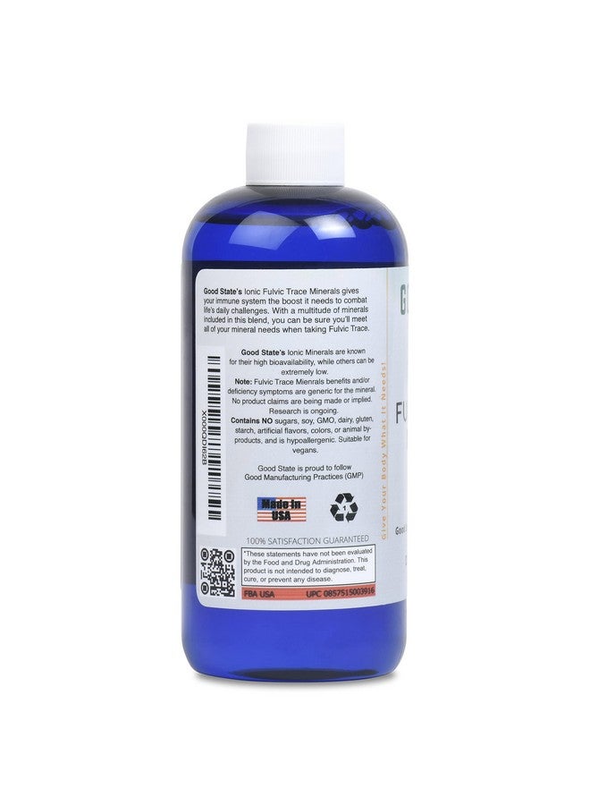 Good State Good State | Liquid Ionic Trace Minerals Blend with Fulvic Acid for Optimal Absorption | Trace Mineral Drops for Water for Essential Overall Health Support | 96 Servings at 125 Mg | 16 Fl oz Bottle  - Image 3