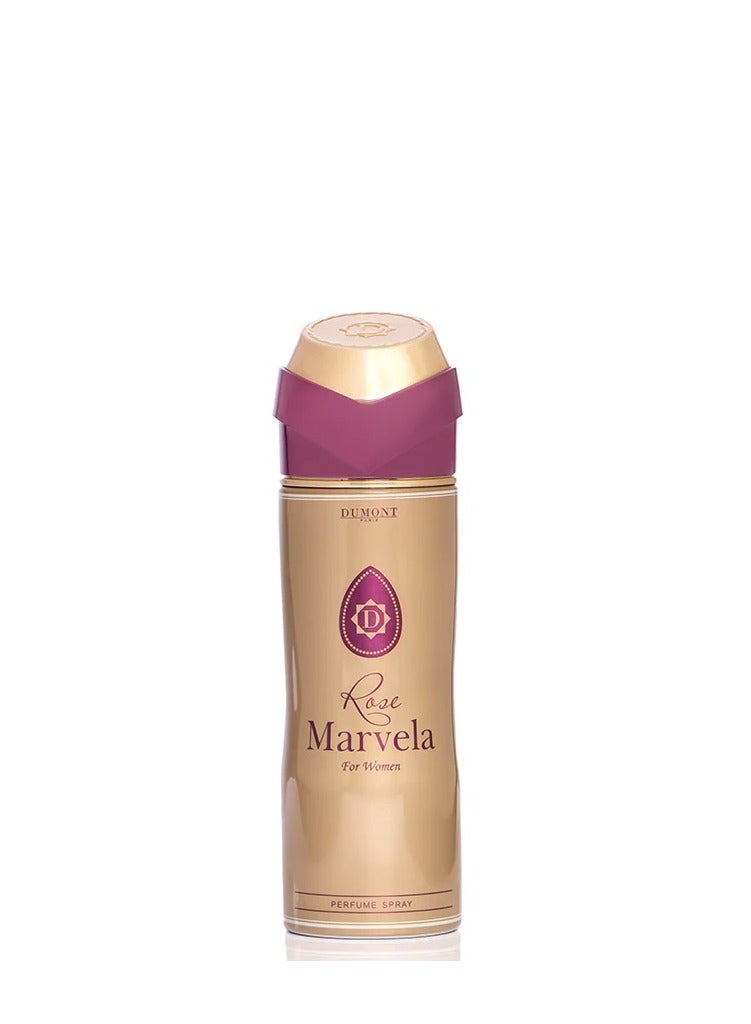 DUMONT PARIS Dumont Paris Marvela Rose - For Women - Perfume Spray - 200 ml