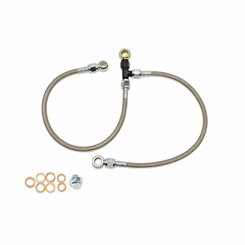 IAG Performance Stock Location Turbo Oil Feed AVCS Line for Subaru WRX 200614 STi 0421 Legacy GT 0509 Forester XT 0408 - Image 1