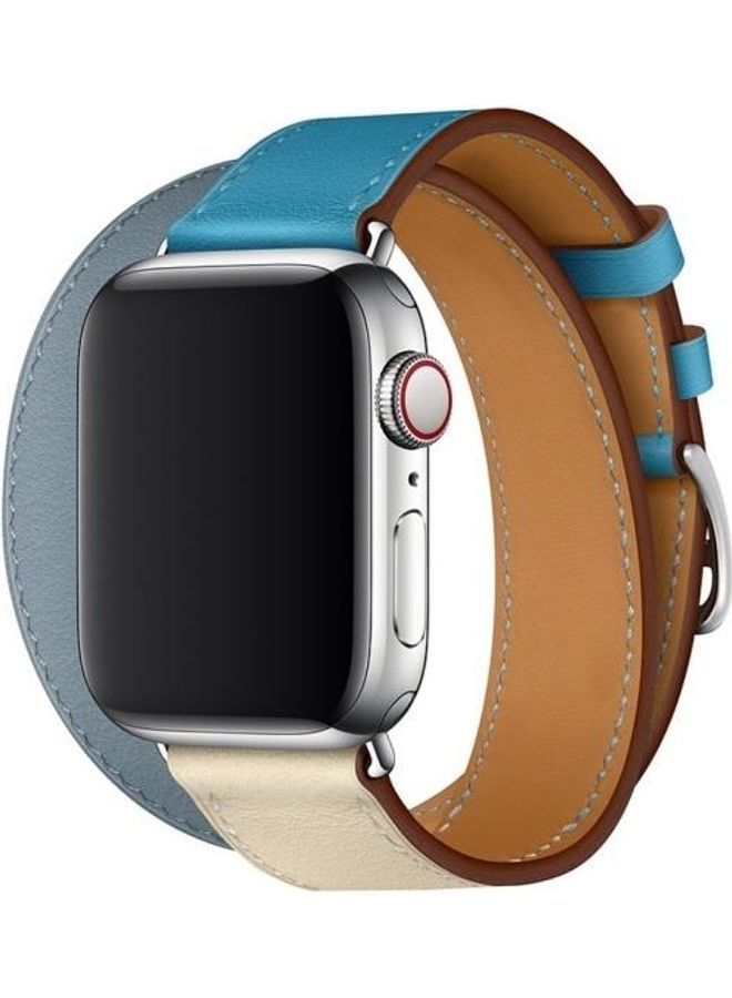 NIBEMINENT Ethnic Replacement Watchband for Apple Watch Series 1/2/3 42mm Multicolour - Image 2