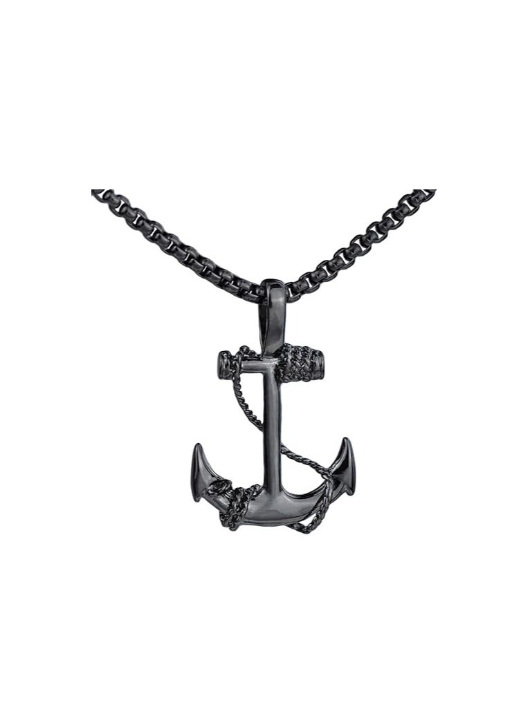 Home Clearance Sale - Fashion Retro Nautical Anchor Pendant Necklace Stainless Steel Jewelry Anchor Chain Accessories for Men&Womens - Image 1