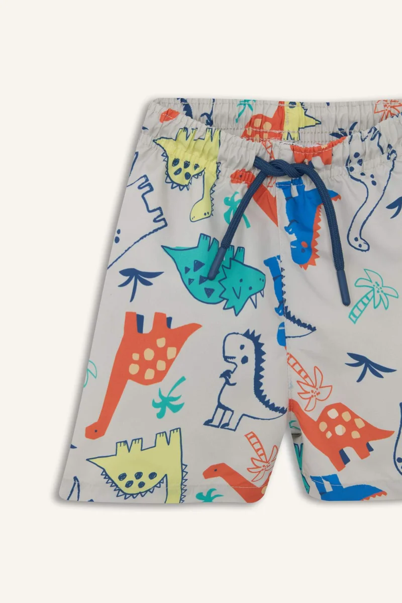 DeFacto Baby Boy Regular Fit Printed Swim Shorts