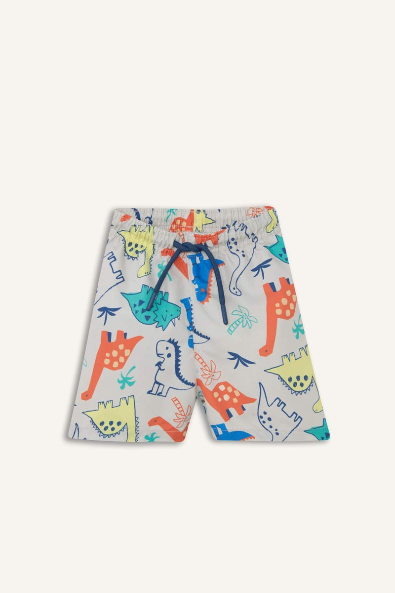 DeFacto Baby Boy Regular Fit Printed Swim Shorts - Image 1