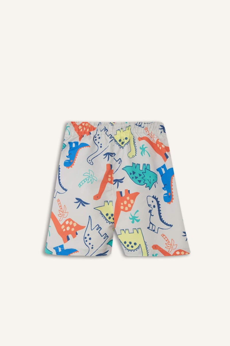 DeFacto Baby Boy Regular Fit Printed Swim Shorts - Image 3