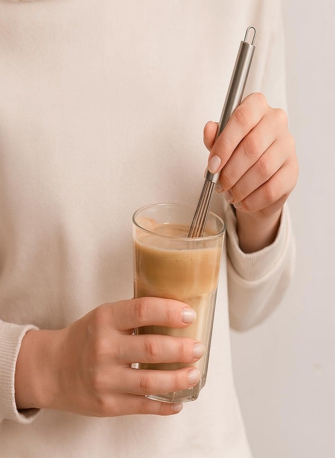 QULLAI Stanless Steel Whisk (Professional Barista Tool Whisk) - Image 4