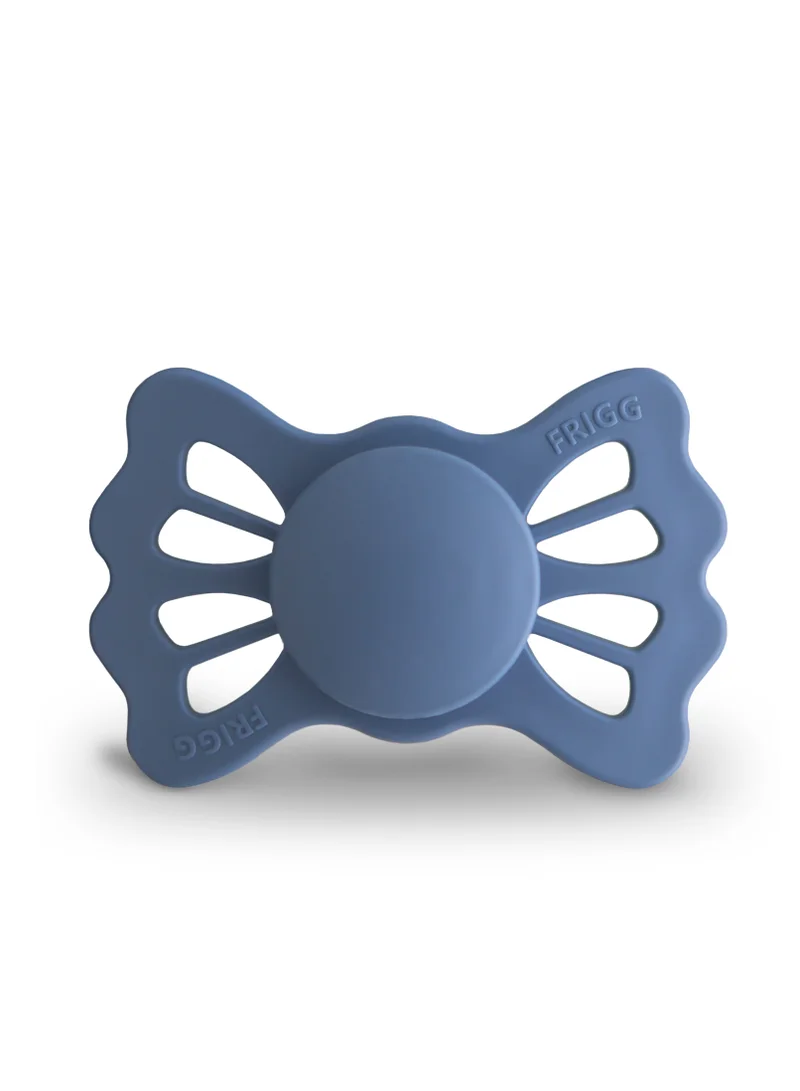 FRIGG Lucky Symmetrical Silicone Baby Pacifier 6-18M 1-Pack Ocean View - Size 2