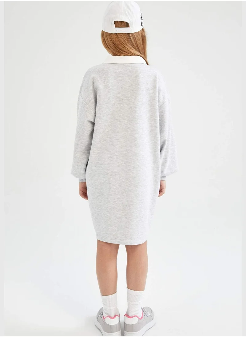 DeFacto Girl Long Sleeve Knitted Dress