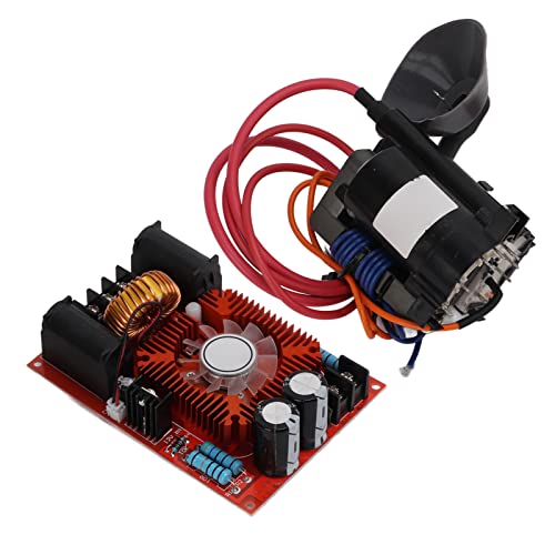 LiebeWH ZVS Driver Module 12V to 30V DC High Voltage Generator with Flyback Transformer Heater Coil Boost Power Supply Board for Induction Heating - Image 1