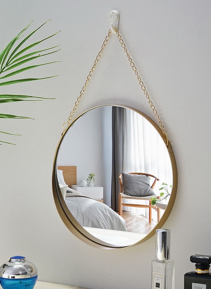 1 Piece Wall Mounted Bathroom Mirror Makeup Mirror Home Decor Mirror S\M\L