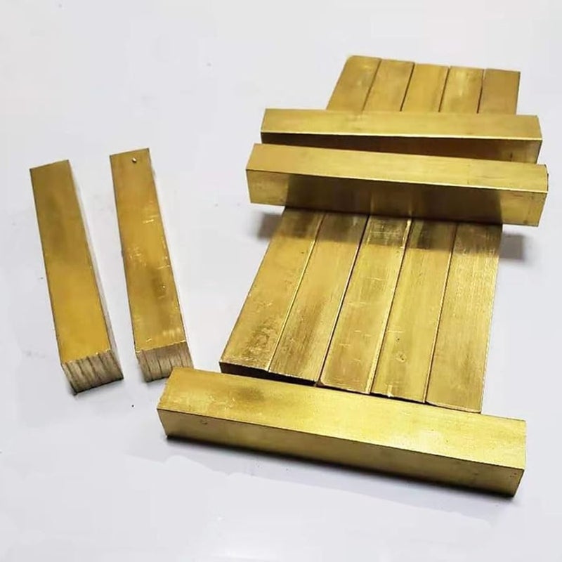 Brass Block Square Strip 20x30x100mm Size Brass Bar For Crafting - Image 4