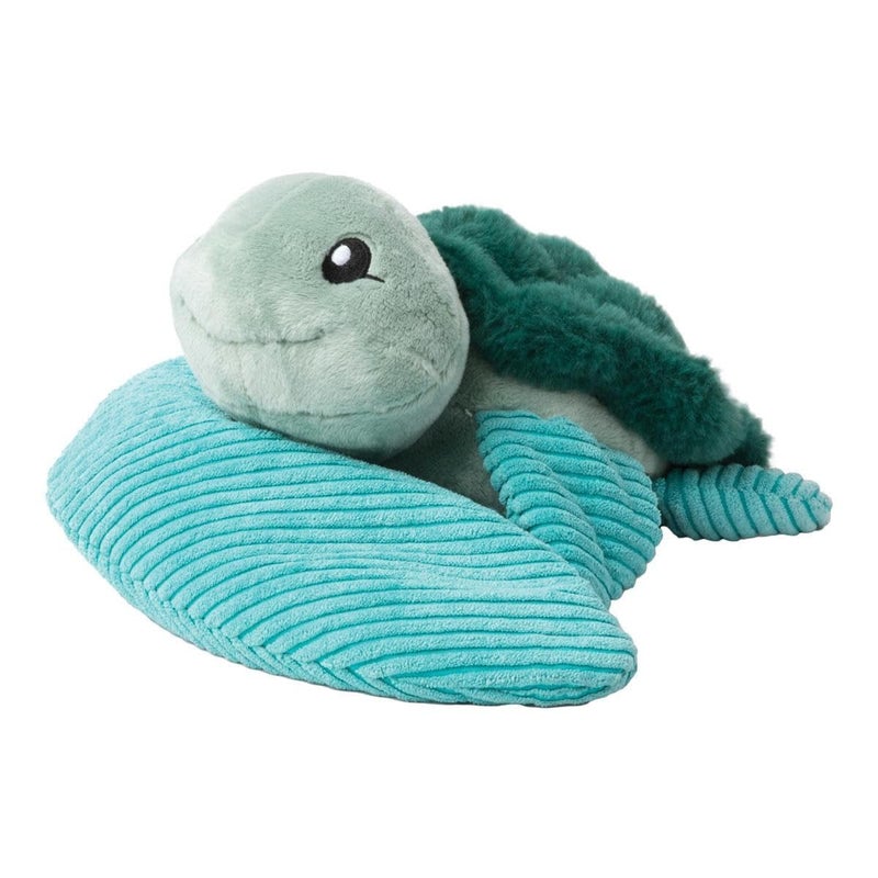HUGIMALS Hugarounds Sidney the Sea Turtle 2.5 lb Microwaveable & Freezable Weighted Plush Neck & Shoulder Wrap | Soothing, Comforting Hugs for Self-Care & Relaxation | Unscented for Ages 2+ - Image 4