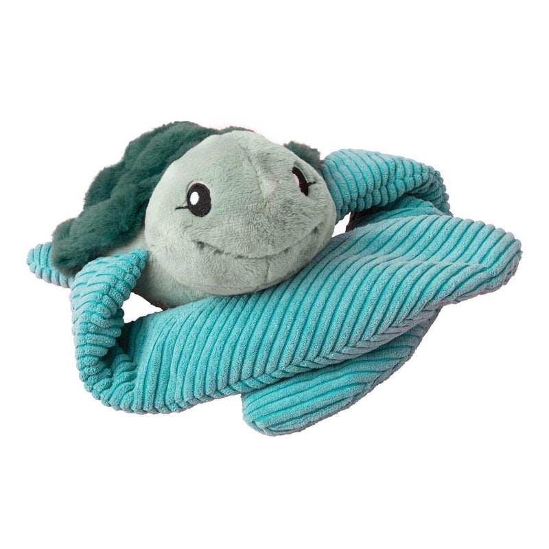 HUGIMALS Hugarounds Sidney the Sea Turtle 2.5 lb Microwaveable & Freezable Weighted Plush Neck & Shoulder Wrap | Soothing, Comforting Hugs for Self-Care & Relaxation | Unscented for Ages 2+ - Image 1